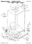 Diagram for 01 - Cabinet Parts