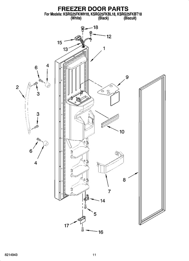 Diagram for KSRG25FKBT18
