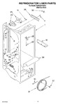 Diagram for 02 - Refrigerator Liner