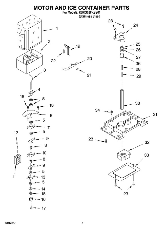 Diagram for KSRG25FKSS01