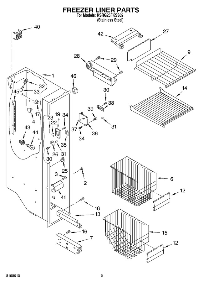 Diagram for KSRG25FKSS02