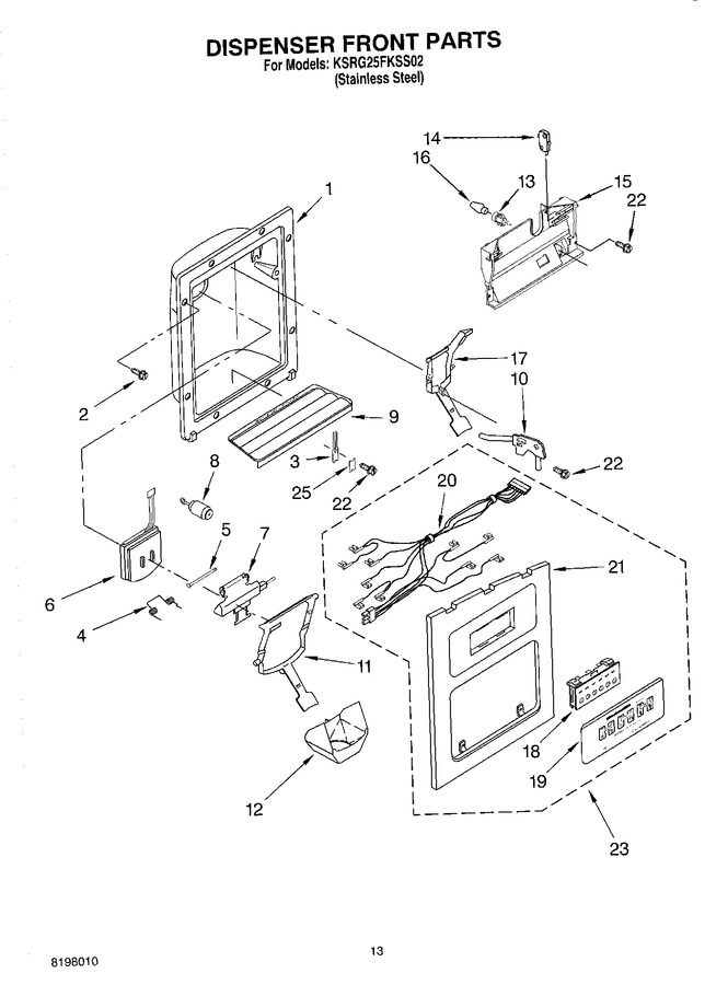 Diagram for KSRG25FKSS02