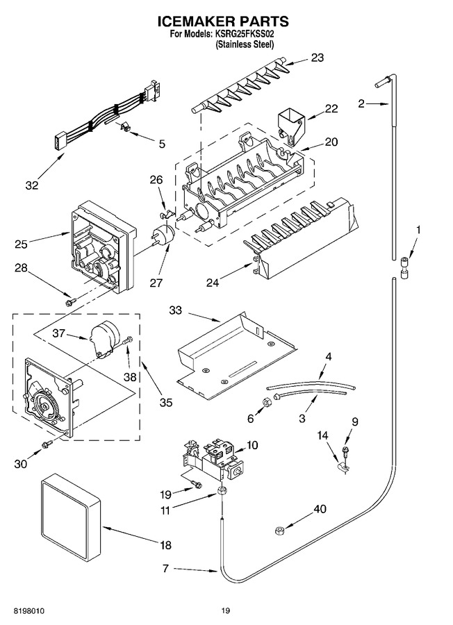 Diagram for KSRG25FKSS02