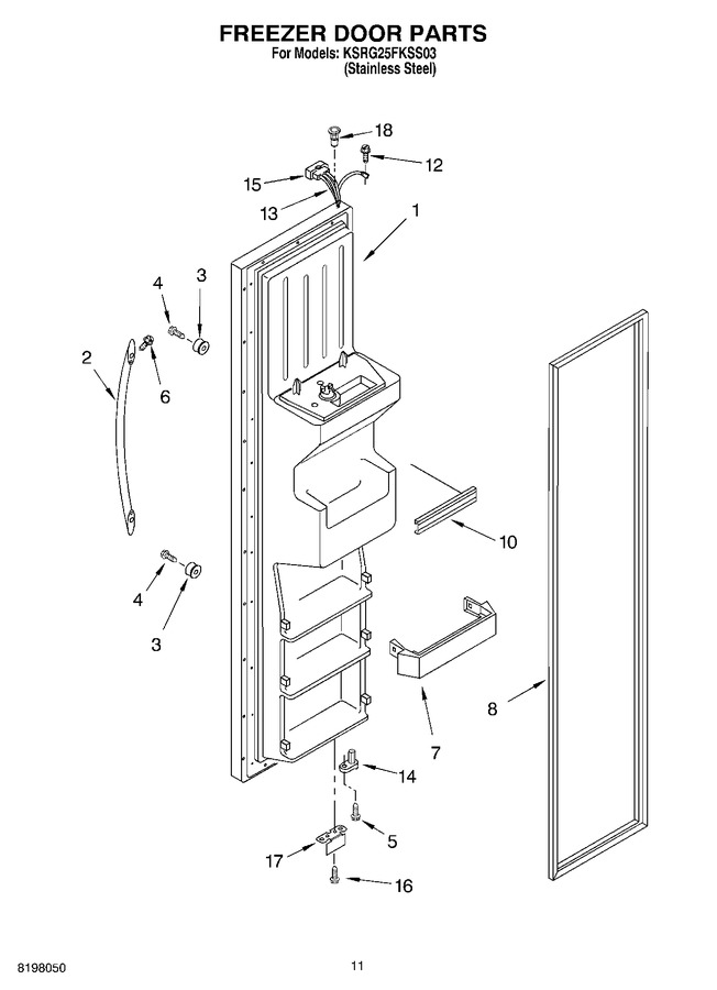 Diagram for KSRG25FKSS03