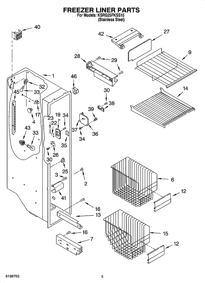 Diagram for KSRG25FKSS15