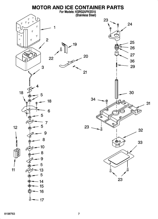 Diagram for KSRG25FKSS15