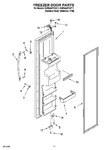 Diagram for 07 - Freezer Door Parts