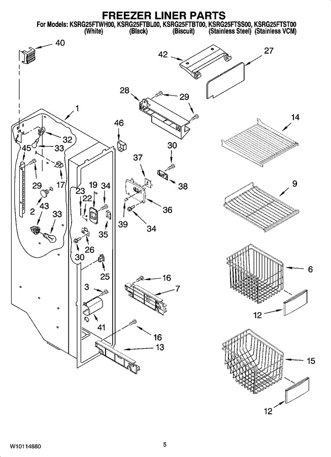 Diagram for KSRG25FTBT00