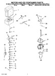Diagram for 05 - Motor And Ice Container Parts