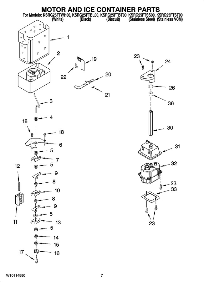 Diagram for KSRG25FTSS00