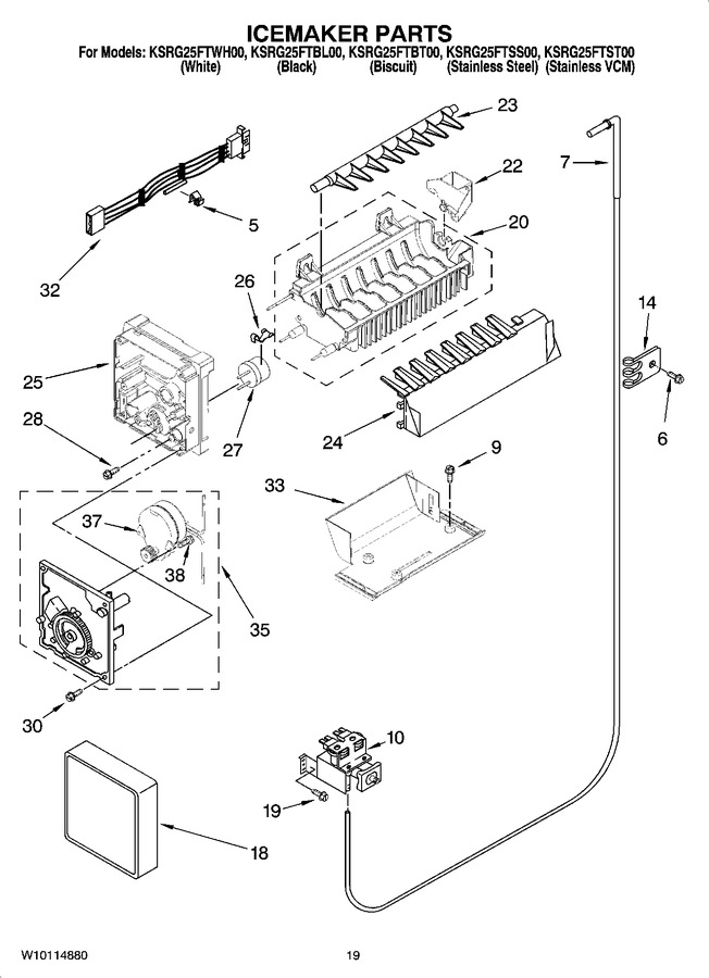 Diagram for KSRG25FTBL00