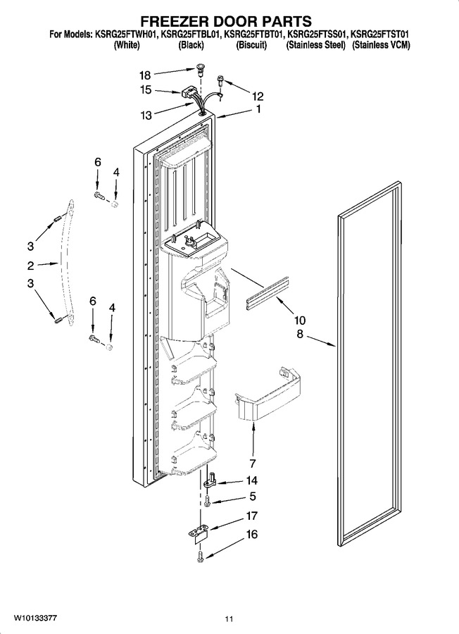 Diagram for KSRG25FTBL01