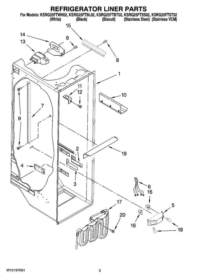 Diagram for KSRG25FTST02
