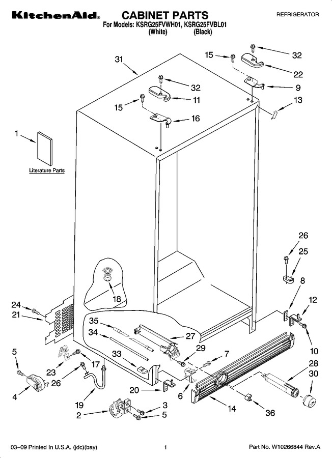 Diagram for KSRG25FVBL01