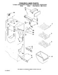 Diagram for 04 - Freezer Liner Parts