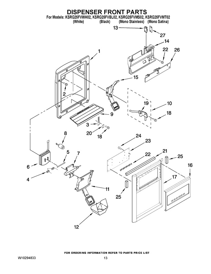 Diagram for KSRG25FVMS02