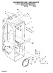 Diagram for 02 - Refrigerator Liner Parts