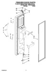 Diagram for 07 - Freezer Door Parts