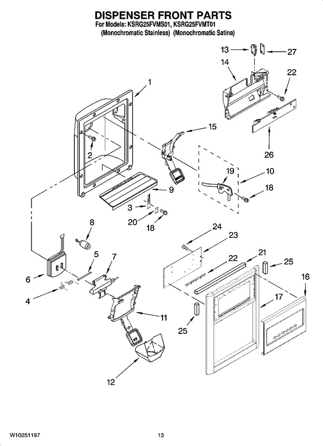 Diagram for KSRG25FVMS01