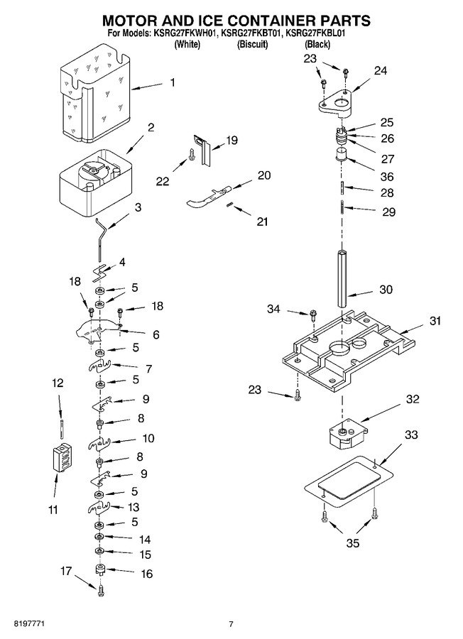 Diagram for KSRG27FKBL01