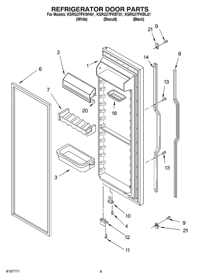 Diagram for KSRG27FKBL01