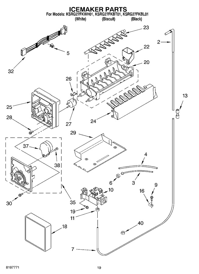 Diagram for KSRG27FKBL01
