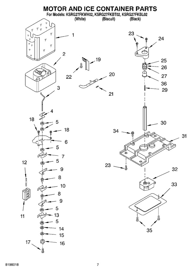 Diagram for KSRG27FKBT02