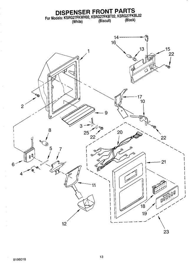 Diagram for KSRG27FKBT02