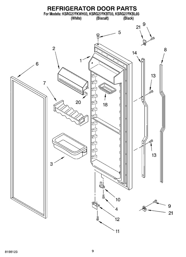 Diagram for KSRG27FKBL03