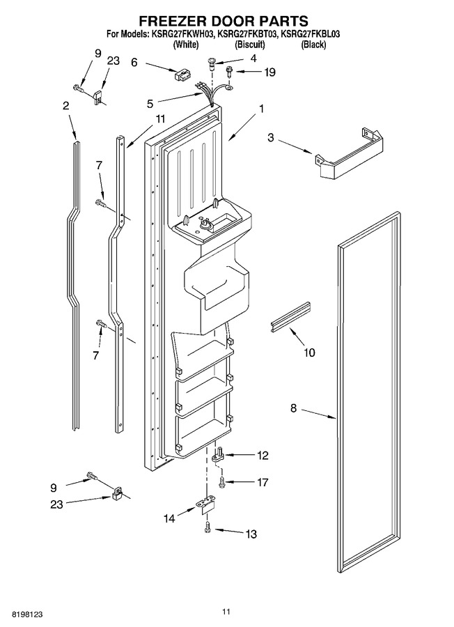 Diagram for KSRG27FKBL03