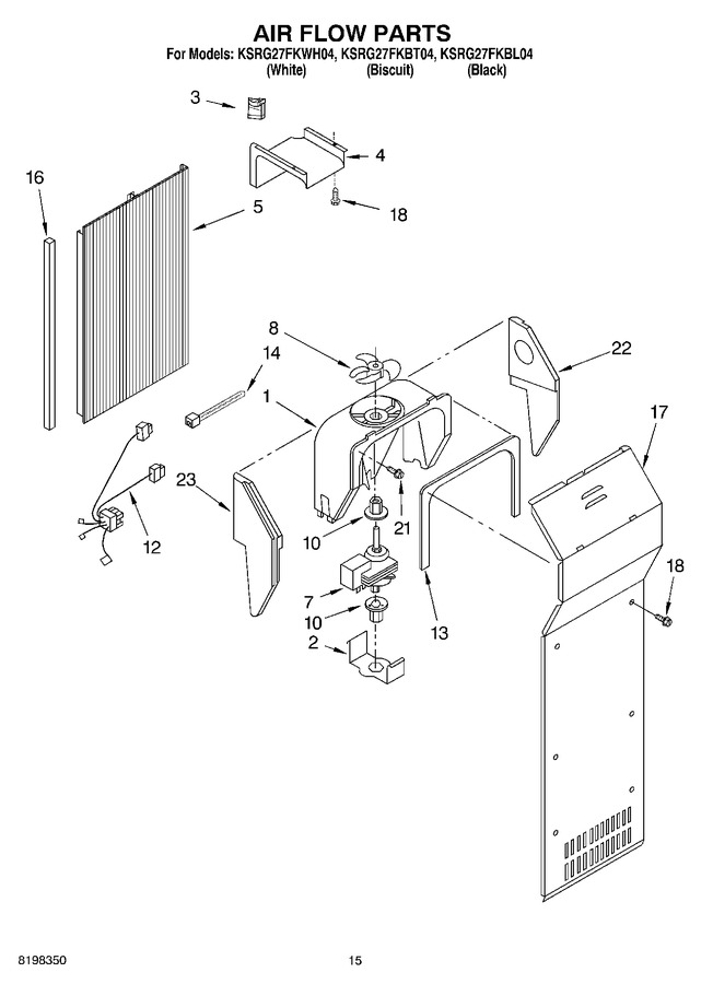 Diagram for KSRG27FKWH04