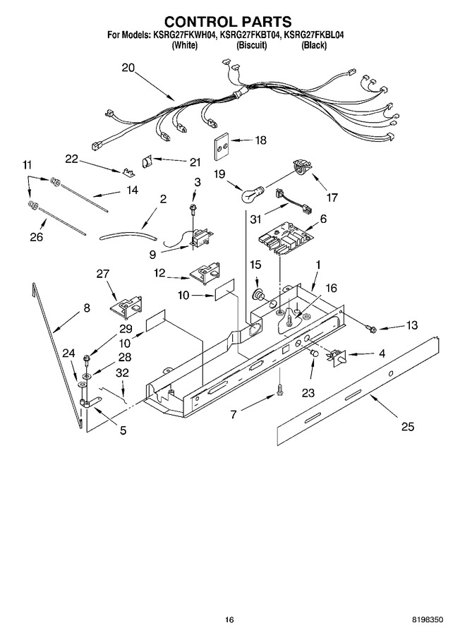 Diagram for KSRG27FKWH04
