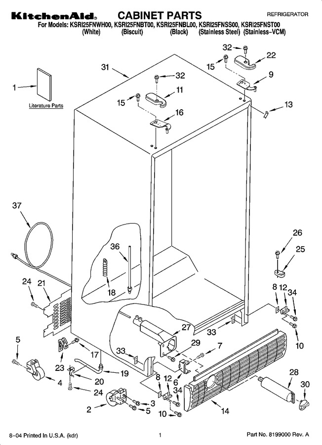 Diagram for KSRI25FNSS00