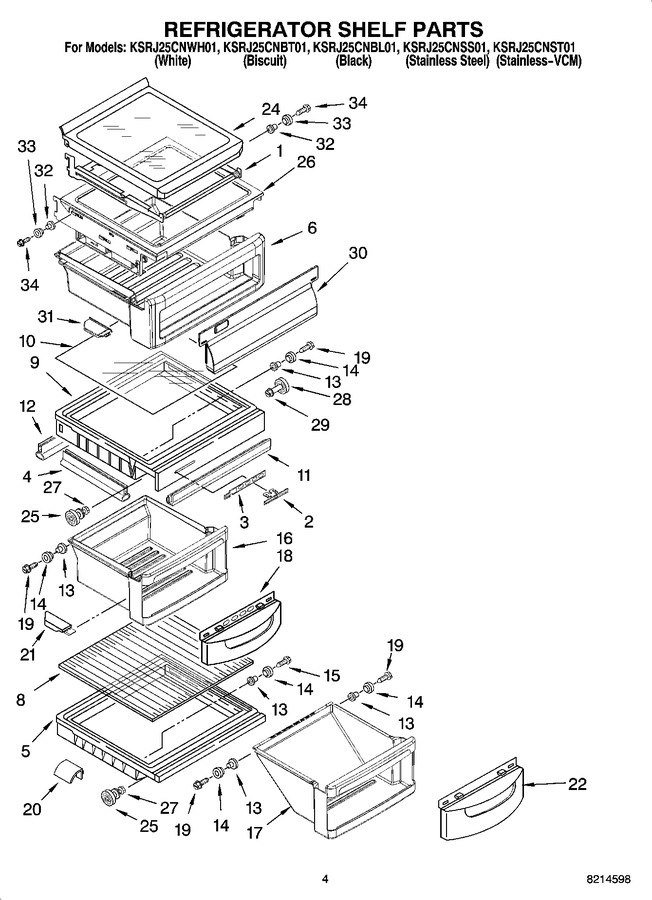Diagram for KSRJ25CNBL01