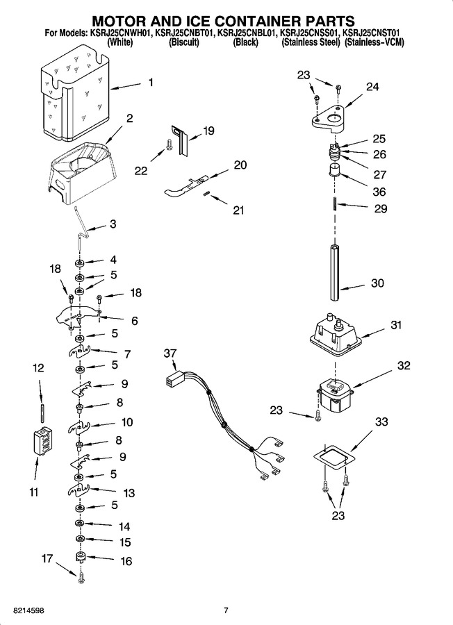 Diagram for KSRJ25CNBL01
