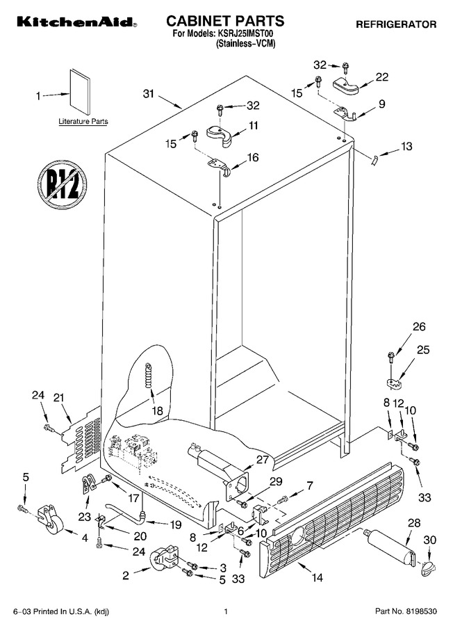 Diagram for KSRJ25IMST00