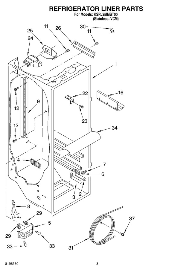 Diagram for KSRJ25IMST00