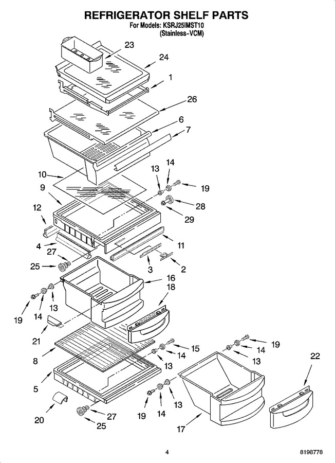 Diagram for KSRJ25IMST10