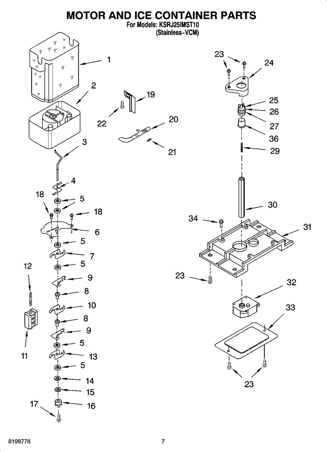 Diagram for KSRJ25IMST10