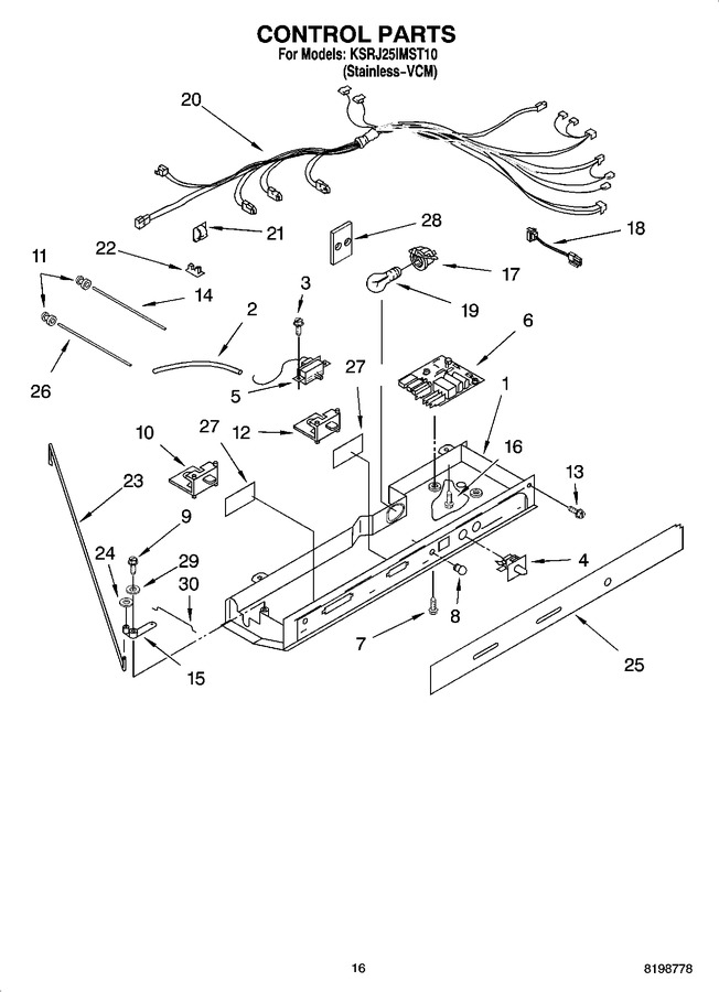 Diagram for KSRJ25IMST10
