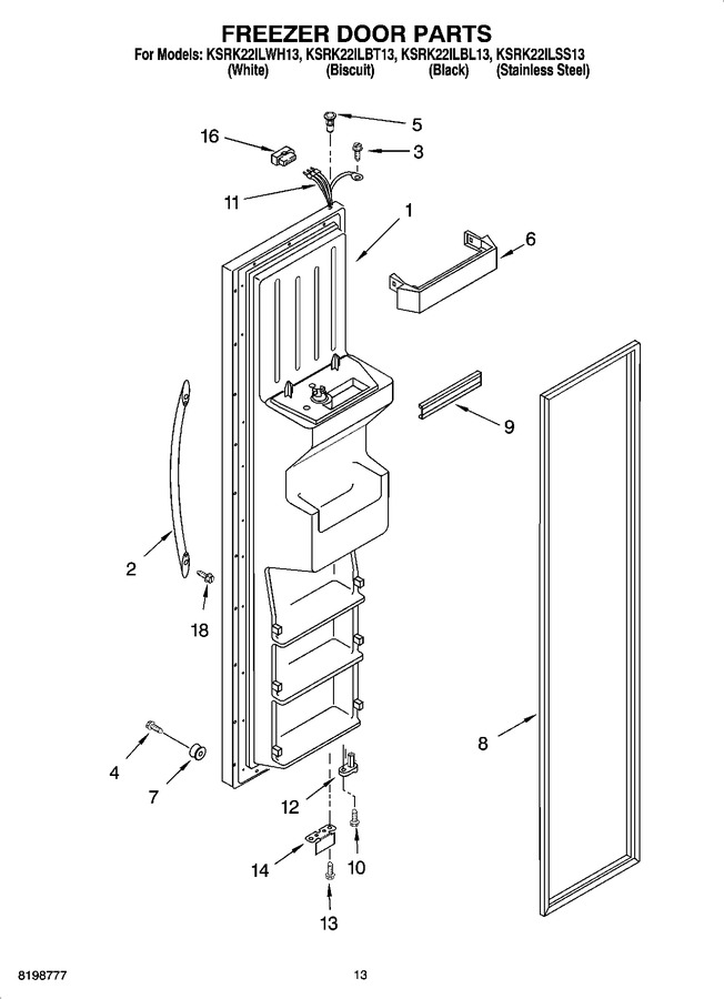 Diagram for KSRK22ILSS13