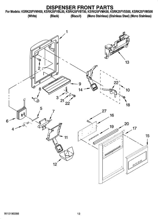 Diagram for KSRK25FVBT00