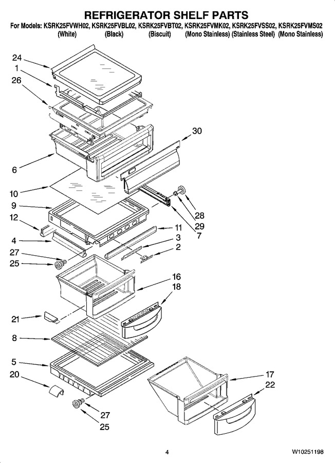 Diagram for KSRK25FVBL02