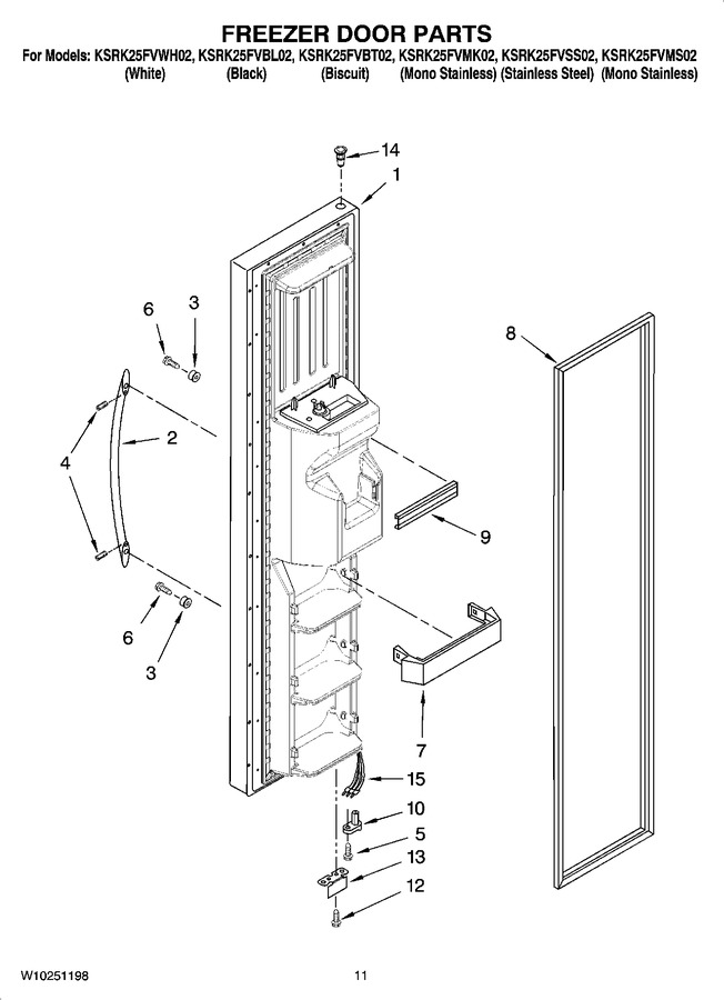 Diagram for KSRK25FVBL02