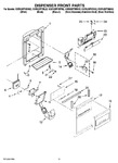Diagram for 08 - Dispenser Front Parts