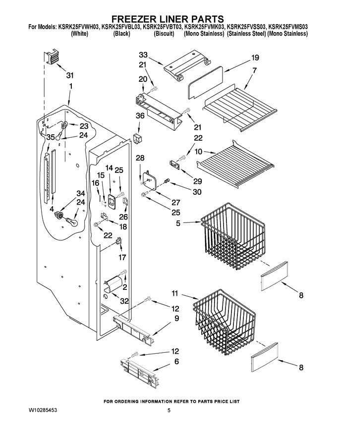Diagram for KSRK25FVBL03