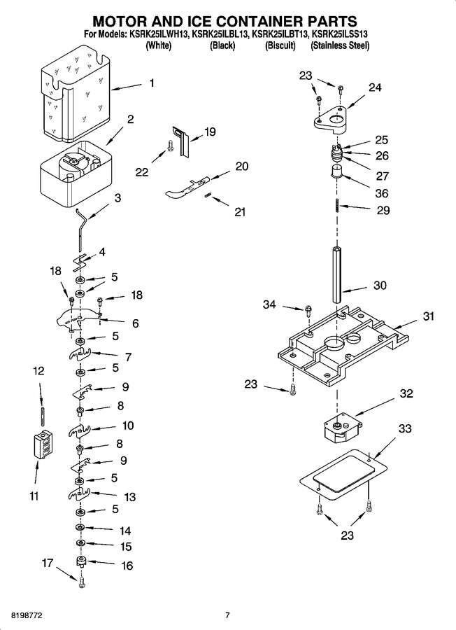 Diagram for KSRK25ILBT13