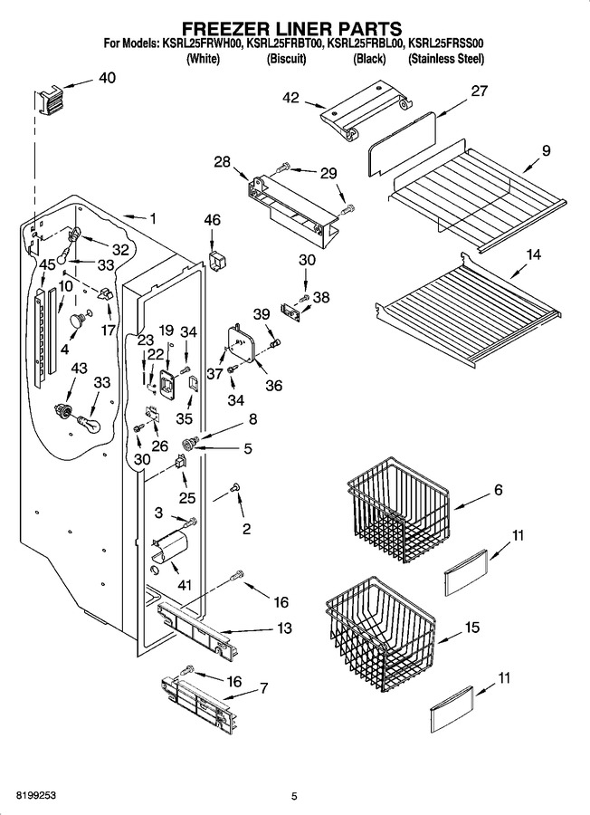 Diagram for KSRL25FRBL00