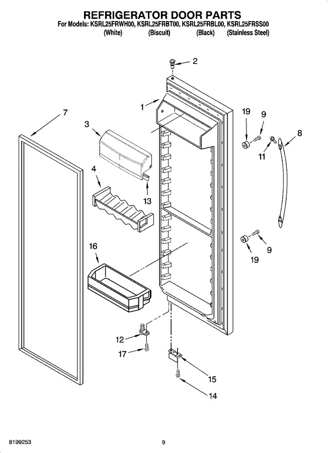 Diagram for KSRL25FRBL00