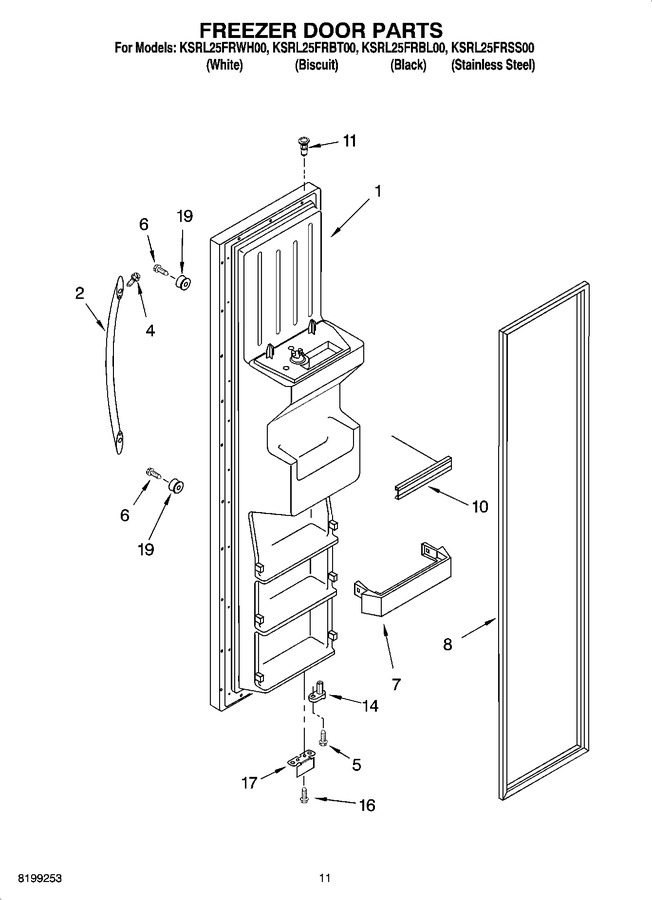Diagram for KSRL25FRBL00